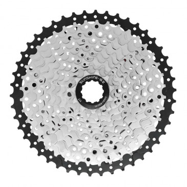 CASSETTE 11 Speed SHINE 11-46 for SHIMANO/SRAM MTB / silver (IN BOX) (11-13-15-18-21-24-28-32-36-40-46) 3700948241929
