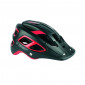 MTB ADULT HELMET GIST BULLET BLACK/RED IN-MOLD EURO 54-59 -WITH VISOR AND FIT-SYSTEM (IN BOX)