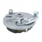 DRUM BRACKING PLATE FOR MOPED PEUGEOT 103 SPX, RCX, MVL - FRONT Ø 90mm (GRIMECA TYPE WITH SHOE BRAKE) -SELECTION P2R- 3701213426119