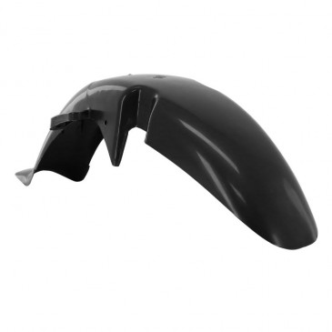 FRONT MUDGUARD FOR MOPED PEUGEOT 103 SPX, RCX - for 16" wheels - BLACK -SELECTION P2R- 3701213427284