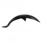 FRONT MUDGUARD FOR MOPED PEUGEOT 103 SPX, RCX - for 16" wheels - BLACK -SELECTION P2R- 3701213427284