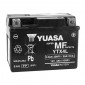 BATTERIE 12V 3 Ah YTX4L YUASA ACTIVEE EN USINE PRETE A L'EMPLOI (Lg114xL71xH86mm)