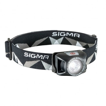 HEADLAMP - RECHARGEABLE ON USB- SIGMA HEADLED 2 - VISIBILITY 400m (BATTERY LIFE 5H STANDART MODE/ 20H ECO MODE) 4016224188505