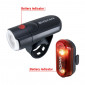 LIGHT SET-ON BATTERY- SIGMA AURA 30 LUX/CURVE (BATTERY LIFE 5H STANDART MODE - 15H ECO MODE) WITH BATTERIES