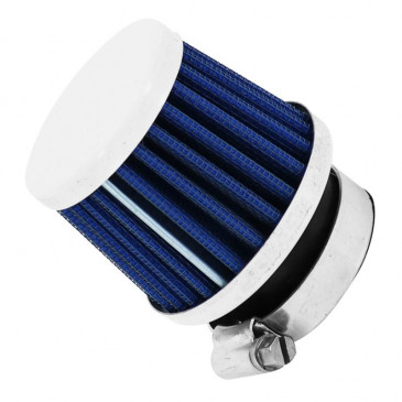 AIR FILTER REPLAY KN SMALL FC WHITE - STRAIGHT FIXING Ø 35/28 3700948099032