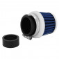 AIR FILTER REPLAY KN SMALL FC WHITE - STRAIGHT FIXING Ø 35/28 3700948099032
