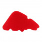 MOUSSE FILTRE A AIR MAXISCOOTER MALOSSI POUR PIAGGIO 50 LIBERTY 4T, 125 LIBERTY 4T 2000> ROUGE 3700948137819