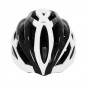 CASQUE VELO ADULTE GIST ROUTE PLANET BLANC/NOIR IN-MOLD TAILLE 58-62 REGLAGE MOLETTE 212GRS 8013271325019