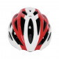 CASQUE VELO ADULTE GIST ROUTE PLANET BLANC/ROUGE IN-MOLD TAILLE 52-58 REGLAGE MOLETTE 212GRS 8013271325026