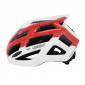 CASQUE VELO ADULTE GIST ROUTE PLANET BLANC/ROUGE IN-MOLD TAILLE 52-58 REGLAGE MOLETTE 212GRS 8013271325026