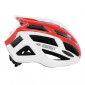 CASQUE VELO ADULTE GIST ROUTE PLANET BLANC/ROUGE IN-MOLD TAILLE 52-58 REGLAGE MOLETTE 212GRS 8013271325026