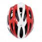 CASQUE VELO ADULTE GIST ROUTE PLANET BLANC/ROUGE IN-MOLD TAILLE 52-58 REGLAGE MOLETTE 212GRS 8013271325026