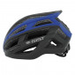 EBIKE ADULT HELMET GIST PLANET BLACK/ MATT BLUE IN-MOLD EURO 52-58 RATCHET SETTING 212GRS 8013271324975