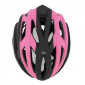 CASQUE VELO ADULTE GIST ROUTE PLANET NOIR/ROSE MAT IN-MOLD TAILLE 58-62 REGLAGE MOLETTE 212GRS 8013271325361