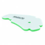 MOUSSE FILTRE A AIR MAXISCOOTER ADAPTABLE PIAGGIO 125 X7, X8, BEVERLY, YOURBAN, 250-300-400-500 MP3/GILERA 125-250-300 NEXUS, 500 FUOCO/APRILIA 125 ATLANTIC -HIFLOFILTRO HFA5201DS- 824225123319
