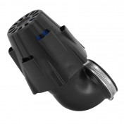 AIR FILTER - POLINI BLUE AIR BOX PHVA - BLACK ELBOW FIXING 90° Ø 46 (203.0098) 8054705053573