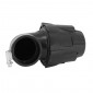 AIR FILTER - POLINI BLUE AIR BOX PHVA - BLACK ELBOW FIXING 90° Ø 46 (203.0098) 8054705053573