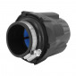 AIR FILTER - POLINI BLUE AIR BOX PHVA - BLACK STRAIGHT FIXING Ø 46 (203.0082) 8054705053481