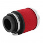 AIR FILTER MALOSSI E13 Ø42/50/60 RED FOAM/CHROME FOR PHBG/MIKUNI/KEIHIN 3700948138915