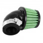 AIR FILTER REPLAY KN SMALL FO GREEN/BLACK - adjustable Ø 35/28 3700948114889
