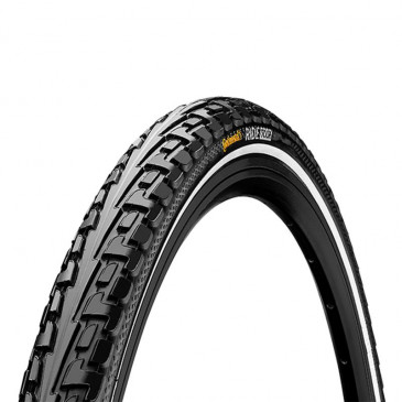 TYRE FOR URBAN/TREKKING BIKE- 700 X 28 CONTINENTAL TOUR RIDE- BLACK/REFLECTIVE - RIGID (28-622) 4019238693515