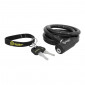 ANTITHEFT FOR BICYCLE- KEY COILED CABLE - AUVRAY SPECIAL FOR RENTAL - Ø10 mm Long 1,50 M (IN BAG -WITHOUT BRACKET) 3700807708938