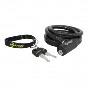 ANTITHEFT FOR BICYCLE- KEY COILED CABLE - AUVRAY SPECIAL FOR RENTAL - Ø10 mm Long 1,50 M (IN BAG -WITHOUT BRACKET) 3700807708938