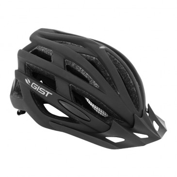 CASQUE VELO ADULTE GIST E-BIKE PLANET URBAN NOIR MAT IN-MOLD TAILLE 52-58 REGLAGE MOLETTE 212GRS - ECLAIRAGE INTEGRE 8013271325194