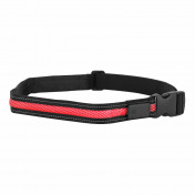 CEINTURE ECLAIRAGE VELO USB AVEC TELECOMMANDE 2 MODES FLASH ET CONTINU - PERMET D'ETRE VU 3700256070372