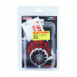 AIR FILTER - MALOSSI E 5 STRAIGHT/OFF CENTRE FOR PHBN/PHVA - BLACK RED FOAM- (EXCEPT FOR PEUGEOT)