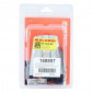 FILTRE A AIR MALOSSI E5 DROIT DECENTREE POUR PHBG 15-21 COUVERCLE CHROME MOUSSE ROUGE D.32mm (SAUF PEUGEOT) (042412W0) 3700948215425