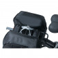 SACOCHE ARRIERE VELO DOUBLE BASIL MILES WATERPROOF 32L NOIR LISERET JAUNE FLUO (PAIRE) (44x14x30cm) - FIXATION SYSTEME MIK (COMPATIBLE AVEC 157030 INCLUS) 8715019177842