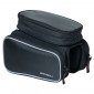 FRAME BAG FOR BICYCLE - BASIL DESIGN BLACK - ON VELCRO TAPES 1.5Lt With 2 side pockets 8715019180446