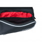 FRAME BAG FOR BICYCLE - BASIL DESIGN BLACK - ON VELCRO TAPES 1.5Lt With 2 side pockets