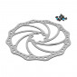 DISQUE DE FREIN VTT 6 TROUS FIBRAX COMPATIBLE SHIMANO ET AUTRES 203mm (COMPATIBLE SUR-RON) 5027373553181
