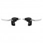 BRAKE LEVERS SET- -FOR CHILD MTB- NEWTON ALUMINIUM/RESIN- V-BRAKE - ANTI PINCH - BLACK (PAIR ON CARD) 3700948231869