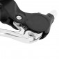 BRAKE LEVERS SET- -FOR CHILD MTB- NEWTON ALUMINIUM/RESIN- V-BRAKE - ANTI PINCH - BLACK (PAIR ON CARD) 3700948231869