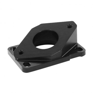 INLET MANIFOLD FOR 50cc MOTORBIKE - STAGE6 R/T HIGH FLOW Ø 28 mm FOR DERBI/AM6 BLACK