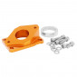 INLET MANIFOLD FOR 50cc MOTORBIKE - STAGE6 R/T HIGH FLOW Ø 28 mm FOR DERBI/AM6 ORANGE