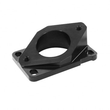 INLET MANIFOLD FOR 50cc MOTORBIKE - STAGE6 R/T HIGH FLOW Ø 34 mm FOR DERBI/AM6 BLACK