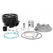 COMPLETE CYLINDER KIT FOR 50cc MOTORBIKE - STAGE6 STREETRACE CAST IRON FOR MINARELLI 50 AM6/MBK 50 X-POWER, X-LIMIT/YAMAHA 50 TZR, DTR/PEUGEOT 50 XPS/RIEJU 50 RS1/BETA 50 RR/APRILIA 50 RS 1995>2005