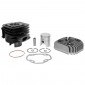 COMPLETE CYLINDER KIT FOR SCOOT STAGE6 STREETRACE CAST IRON FOR MBK 50 BOOSTER, STUNT/YAMAMA 50 BWS, SLIDER