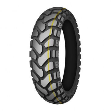 PNEU MOTO 18'' 140/80-18 MITAS ENDURO TRAIL+ M+S REAR 70T TL (TRAIL ON ROAD DAKAR YELLOW)