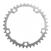 CHANRING FOR ROAD BIKE-5 arms- 38T. Ø130 "INNER" DURAL SILVER STRONGLIGHT (SHIMANO TYPE 8/9 Speed 8/9 Speed) 3700223700486