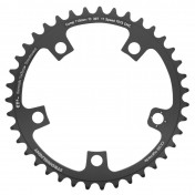 CHANRING FOR ROAD BIKE-5 arms- 39T. Ø110 CAMPAGNOLO ULTRA TORQUE "INNER" BLACK CT2 STRONGLIGHT 11 Speed RECORD CARBON - CHORUS CARBON - ATHENA -ALUMINIUM- 11 Speed "INNER" THREADED 3700223706570