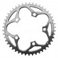 CHANRING FOR ROAD BIKE-5 arms- 46T. Ø110 -OUTER- SILVER -ALUMINIUM- STRONGLIGHT (SHIMANO TYPE) 9/10 Speed 3700223705207