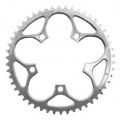 CHANRING FOR ROAD BIKE-5 arms- 50T. Ø110 -OUTER- SILVER -ALUMINIUM- STRONGLIGHT 9/10 Speed (SHIMANO TYPE) 3700223705184