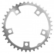 CHANRING FOR ROAD BIKE-5 arms- 38T. Ø110 "INNER" SILVER -ALUMINIUM- STRONGLIGHT 9/10 Speed (SHIMANO TYPE) 3700223705306