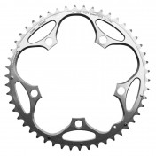 CHANRING FOR ROAD BIKE-5 arms- 50T. Ø130 -OUTER- SILVER -ALUMINIUM- 7075 STRONGLIGHT 9/10 Speed (SHIMANO TYPE) 3700223700288