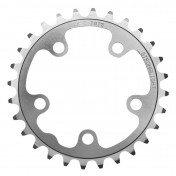 CHANRING FOR ROAD BIKE-5 arms- 28T. Ø74 TRIPLE SILVER -ALUMINIUM- 7075 STRONGLIGHT 9/10 Speed 3700223702008